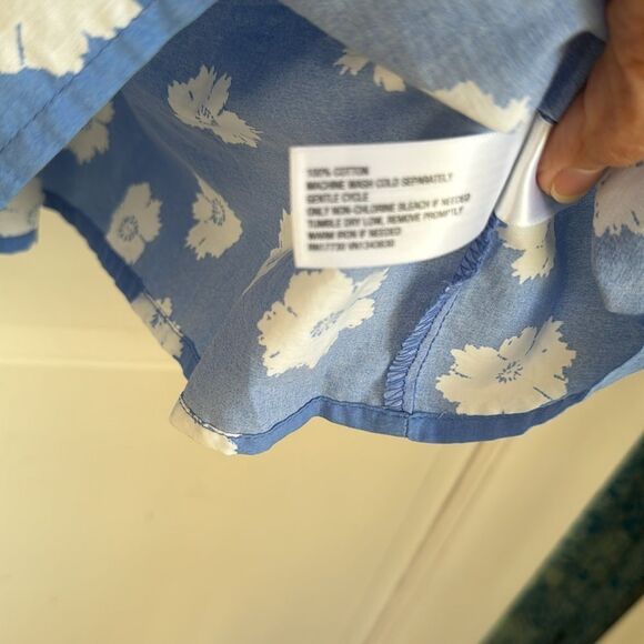 NEW With Tag Floral Cotton Sundress By Universal Thread - Picture 4 of 8